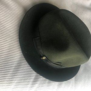 Top hat green borsalino